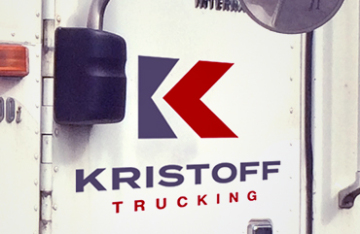 Kristoff Trucking -  branding  web  featured